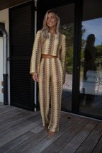 Pantalon Crochet Pablo - Jaune