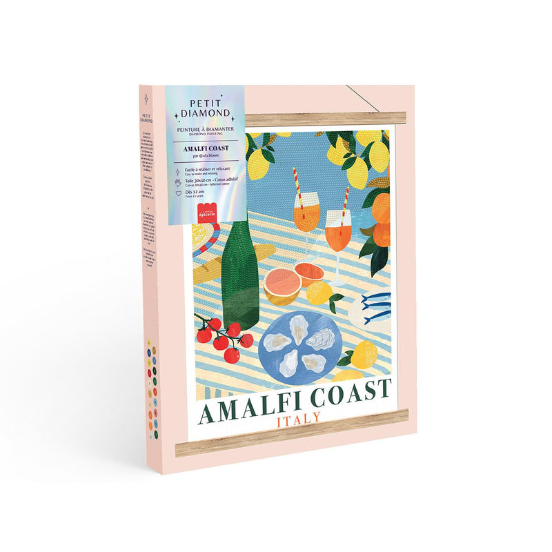 Coffret Petit Diamond - Diamond Painting - Amalfi Coast Aperitif Par Emily Kopcik