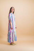 Robe Clemence Rainbow Lines