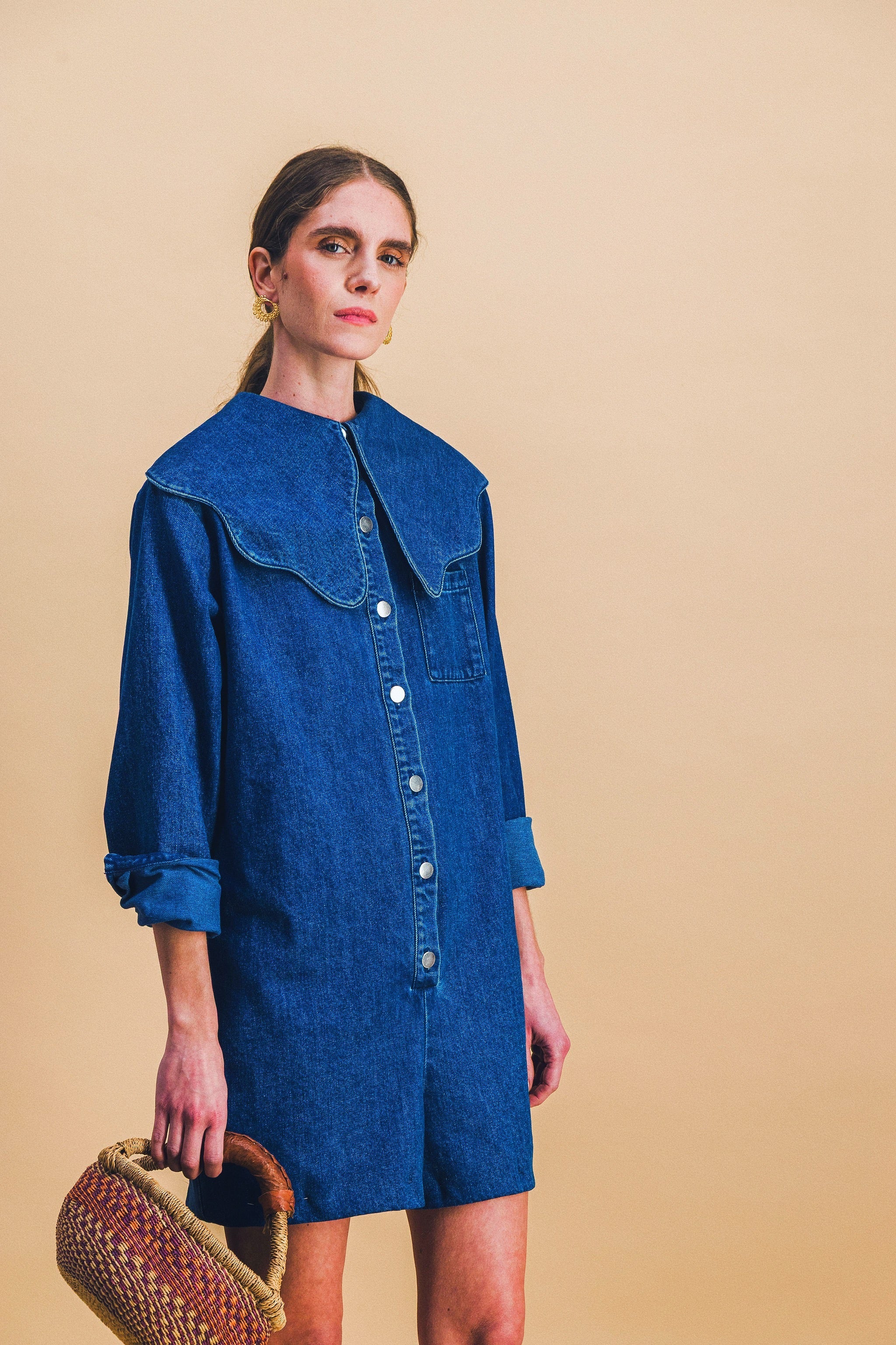 Odile Denim Jumpsuit