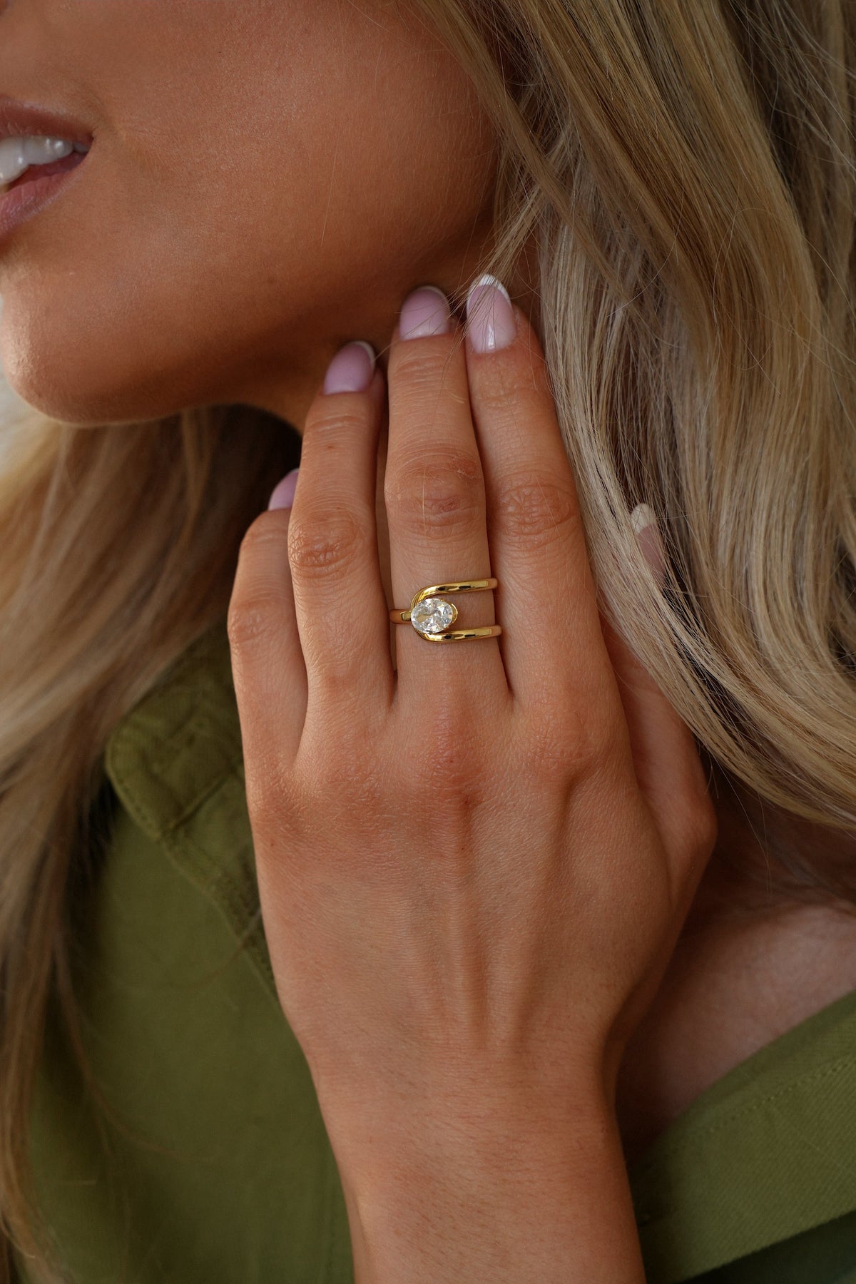 Bague Acier - Vic Dorée