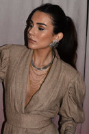 Multi Cleopatra Long Necklace