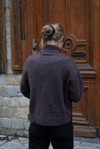 Mayeul Brown Turtleneck Sweater