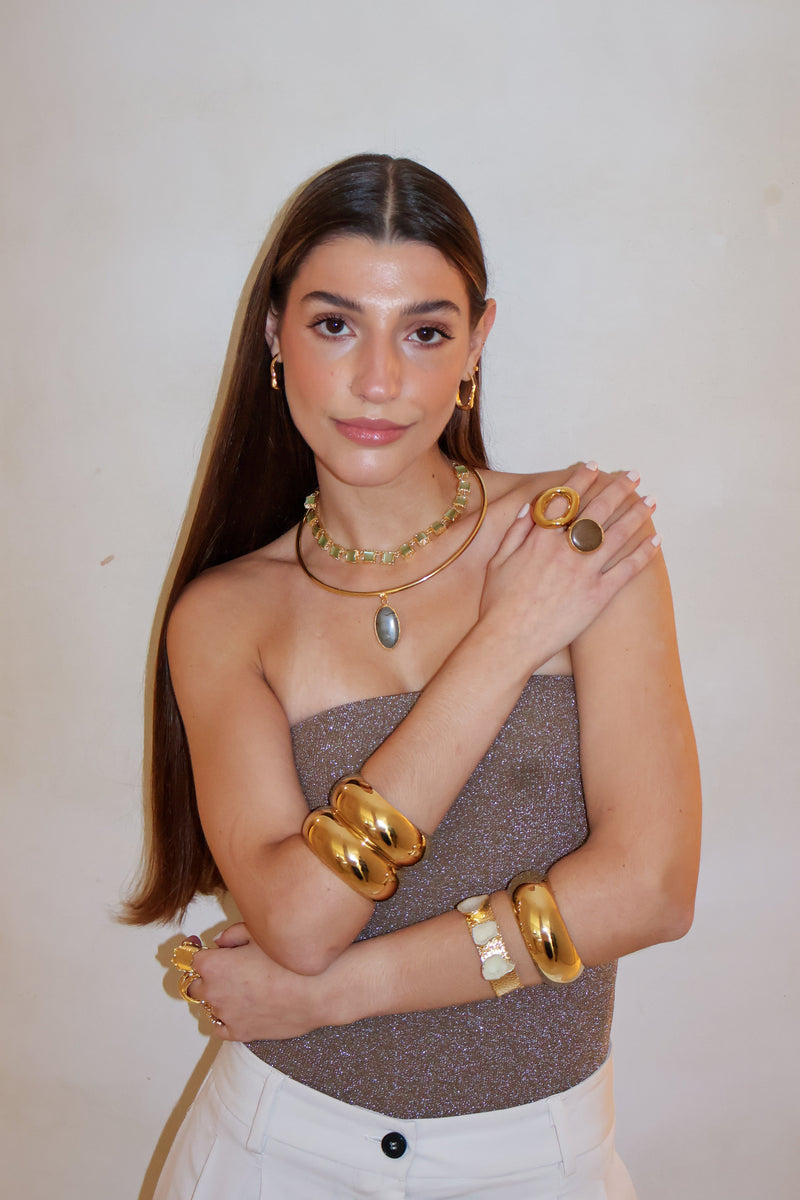 Chocker Amuleto Green