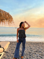 Celia Peplum Top