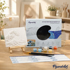 Kit De Peinture En Relief 3D - Impression, Soleil Levant, Monet