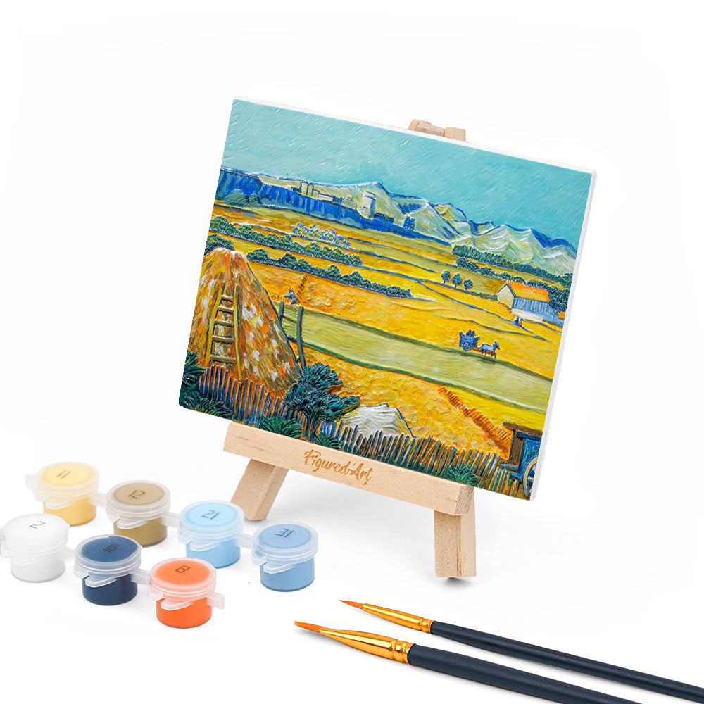 Kit De Peinture En Relief 3D - La Récolte, Van Gogh