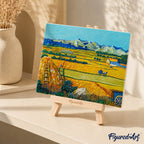 Kit De Peinture En Relief 3D - La Récolte, Van Gogh