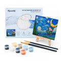 3D Relief Painting Kit - The Little Dreamer In The Starry Night
