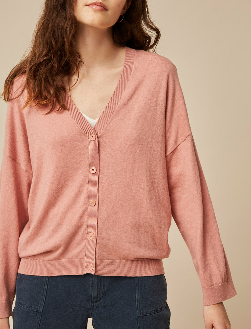 Cardigan - Thomine - Powder - Women