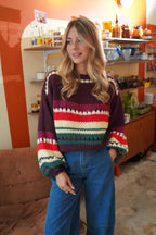Pull Spirit Bordeaux