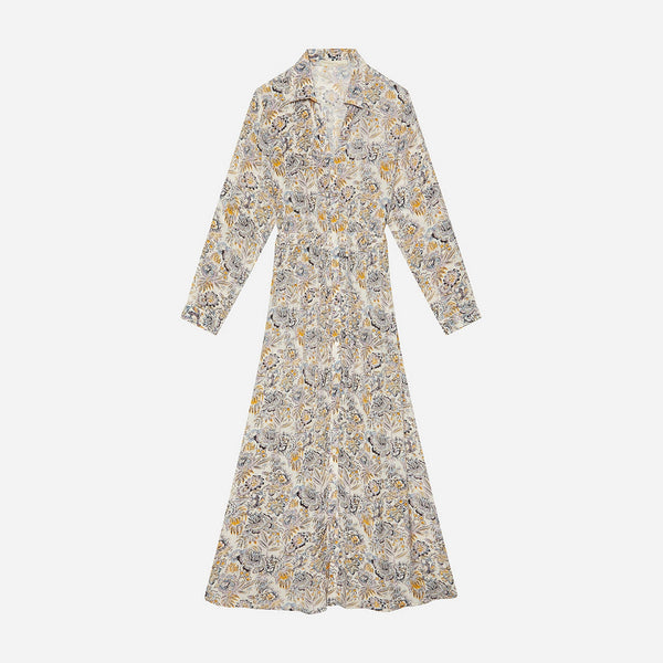 Vanessa Bruno - Robe Anémone - Blanc Multico