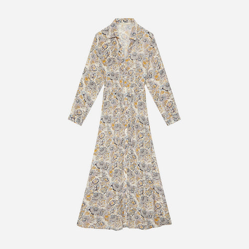 Vanessa Bruno - Robe Anémone - Blanc Multico