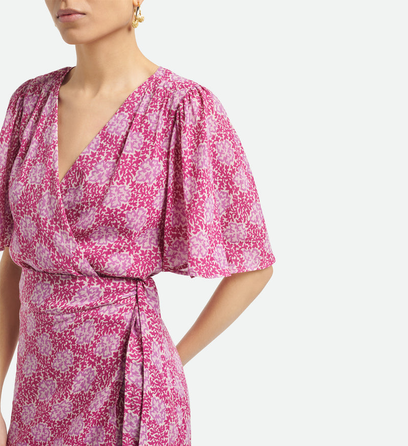 Vanessa Bruno - Robe Taslima - Pourpre