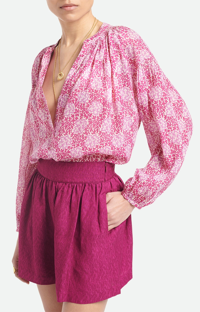 Vanessa Bruno - Blouse Nipoa - Pourpre