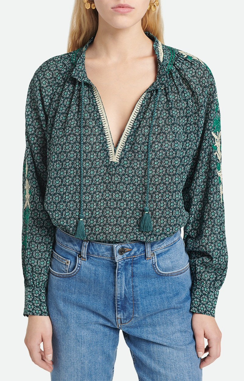 Vanessa Bruno - Blouse Anita - Vert