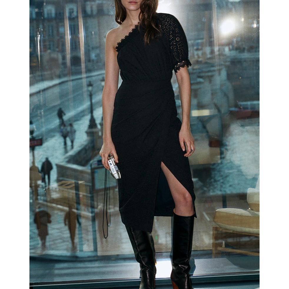 Robe Auréliane - Noir