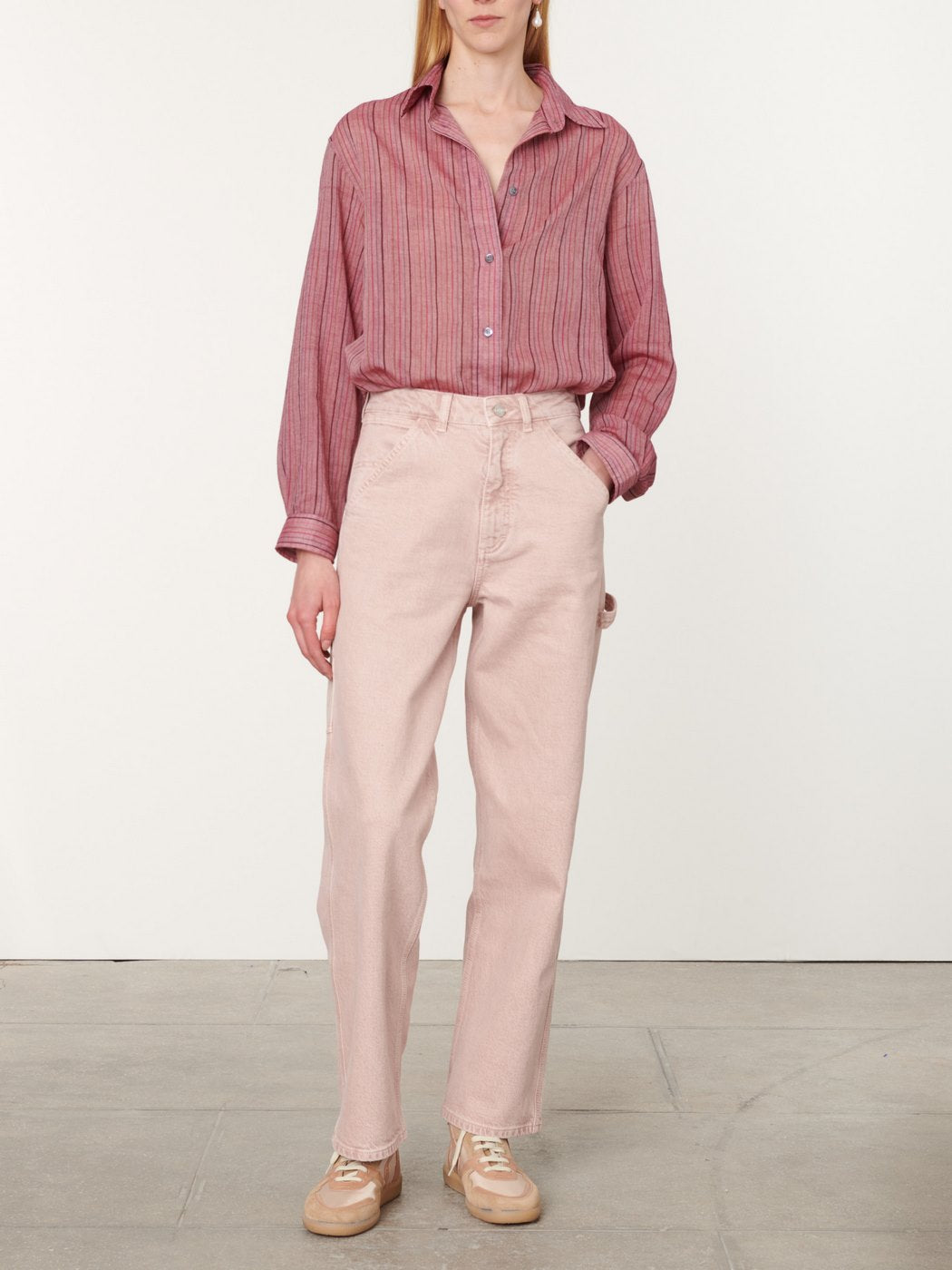 Chemise Helianne - Multico/Rose