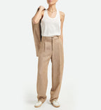 Trousers Silver - Brown
