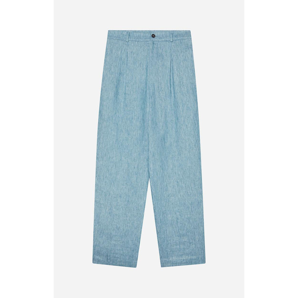 Silver Trousers - Blue
