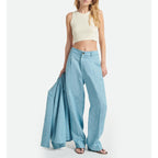 Silver Trousers - Blue