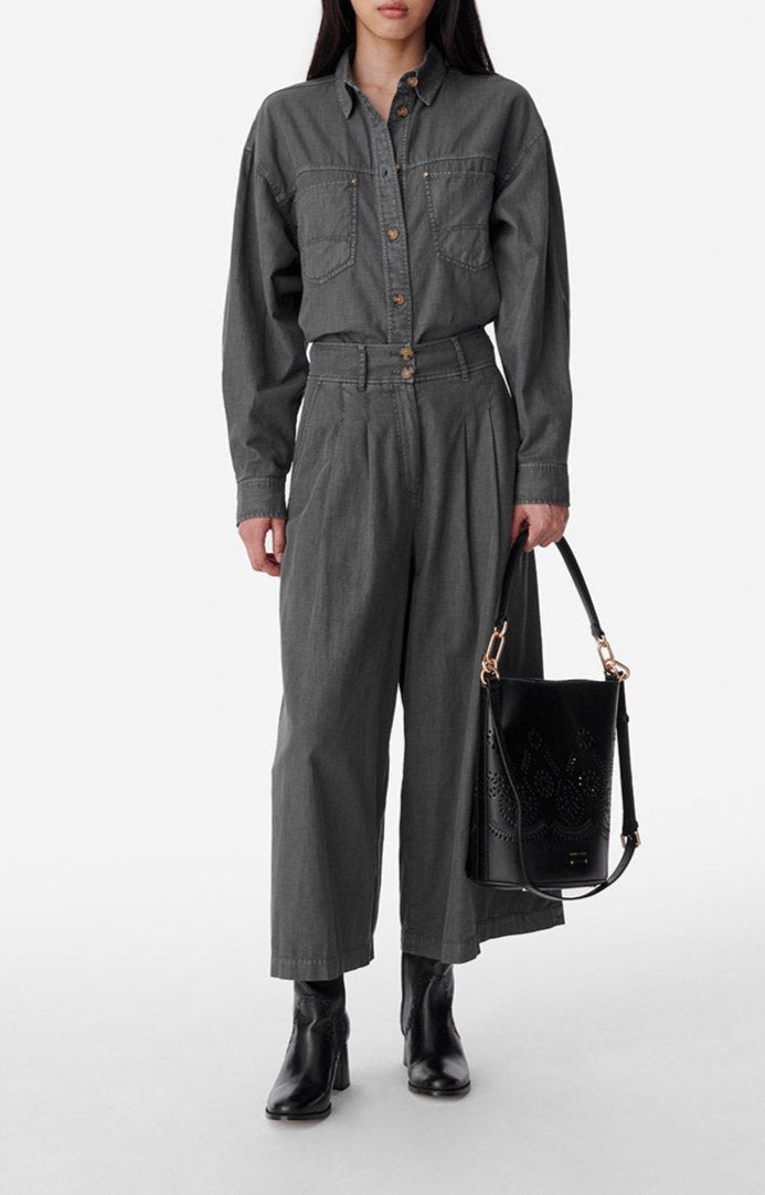 Chemise Blue - Anthracite