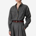 Chemise Blue - Anthracite