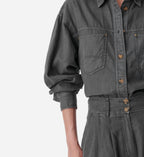Chemise Blue - Anthracite