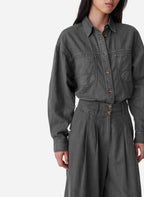 Chemise Blue - Anthracite