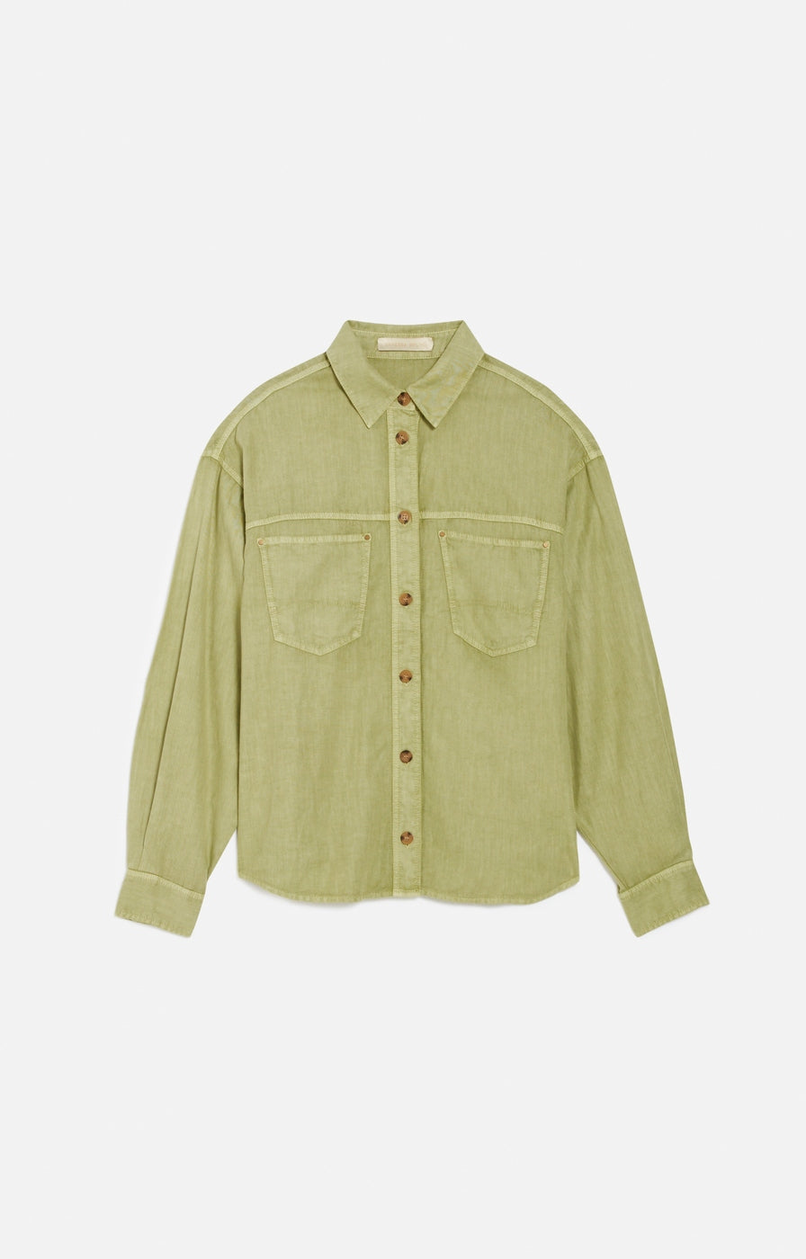 Chemise Blue - Tilleul