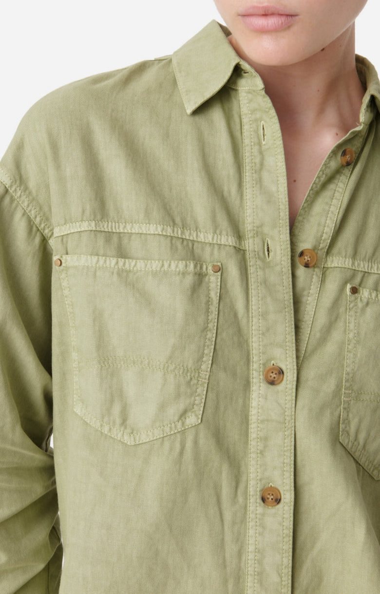 Chemise Blue - Tilleul