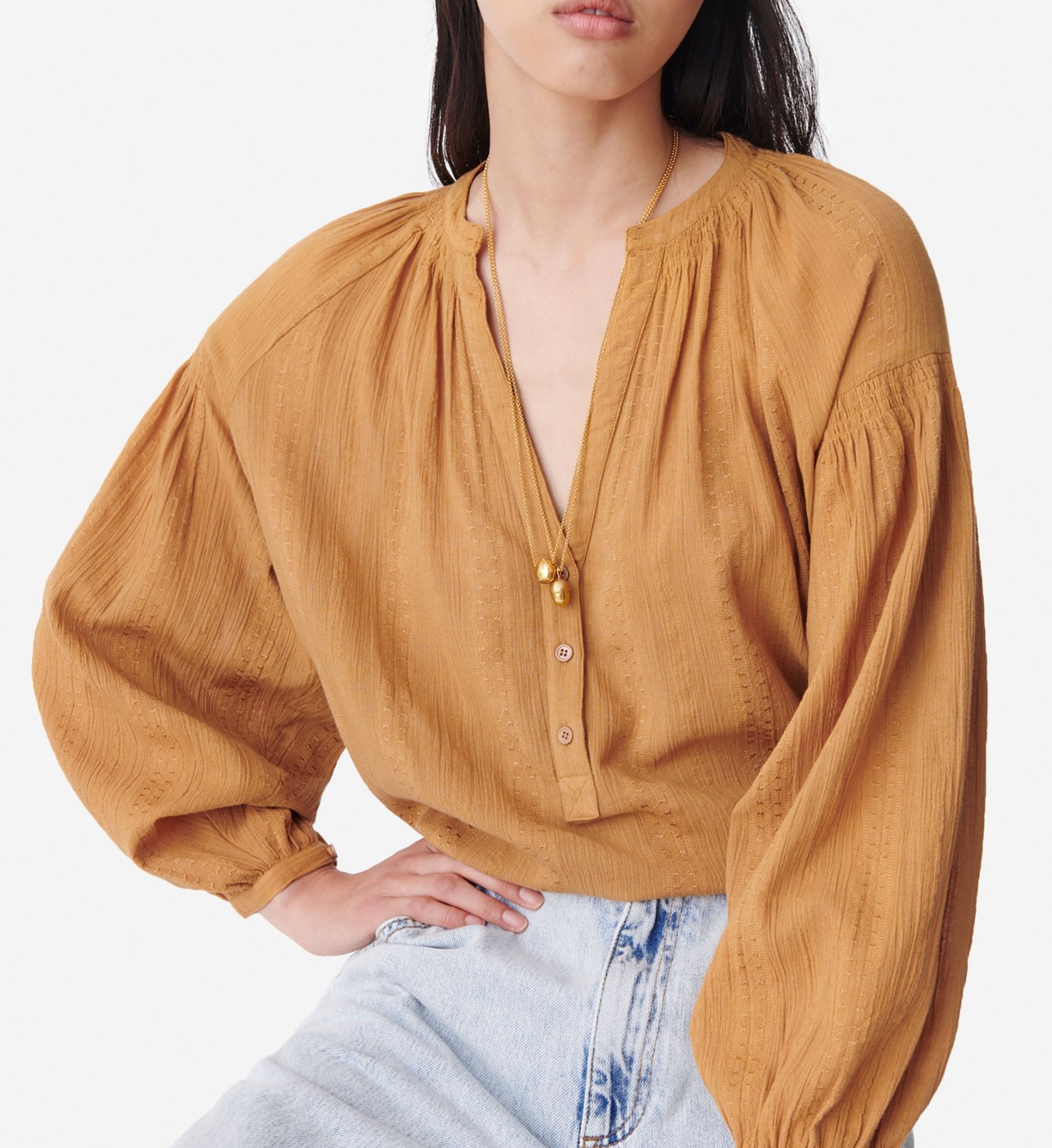 Blouse Nipoa - Biscuit