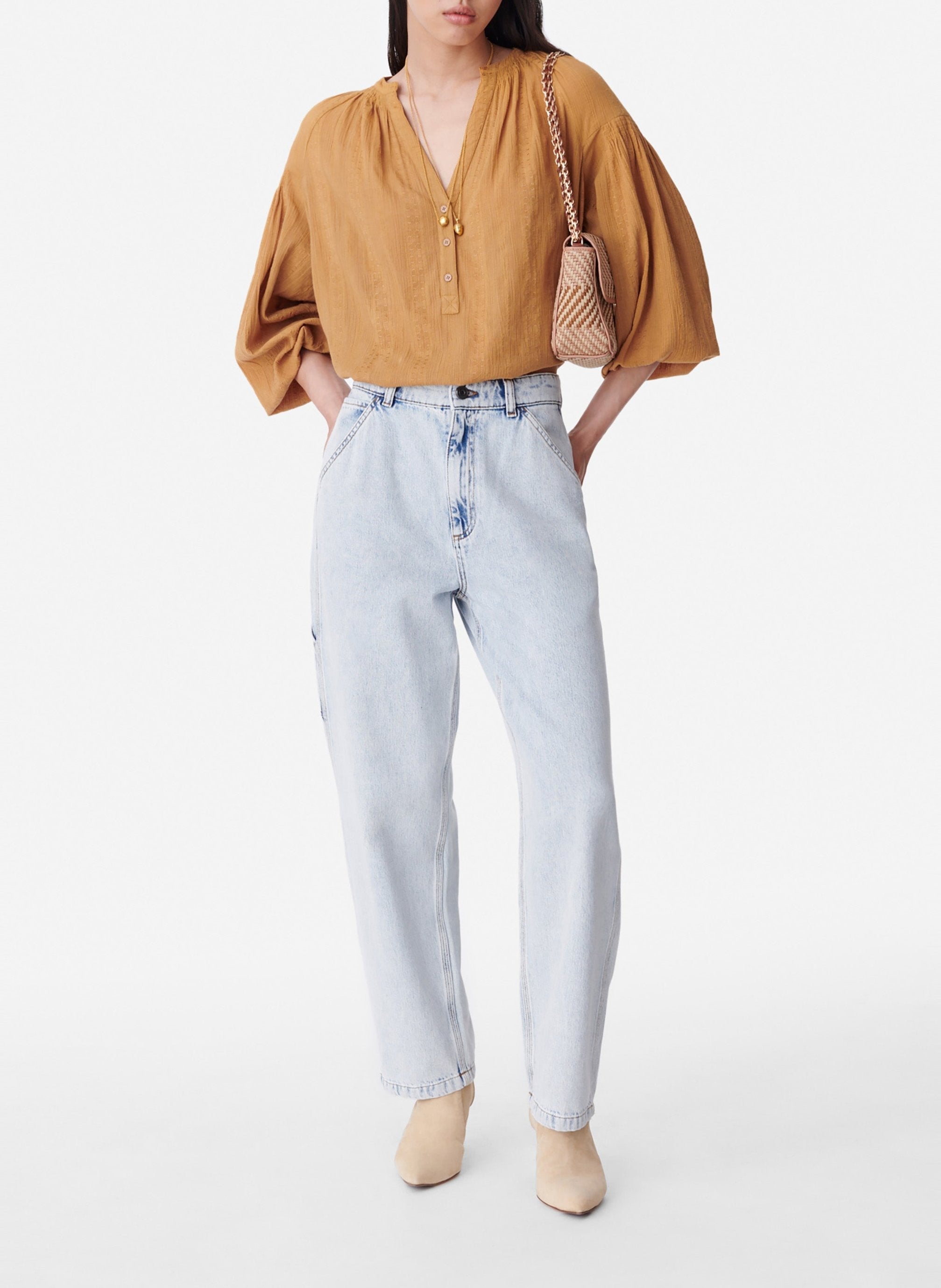 Blouse Nipoa - Biscuit