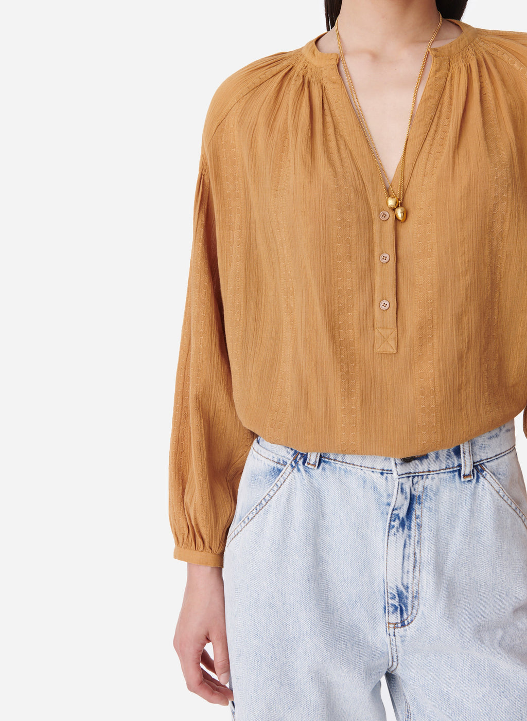 Blouse Nipoa - Biscuit
