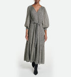 Vestido Arabelle - Negro/Crudo