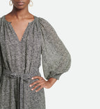 Vestido Arabelle - Negro/Crudo