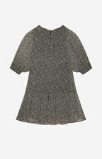 Vestido Alphée - Negro/Crudo