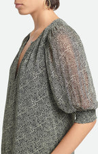 Vestido Alphée - Negro/Crudo