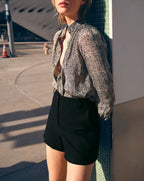 Thomas Shirt - Black/Ecru