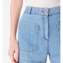 Vanessa Bruno - Short Telias - Indigo Clair