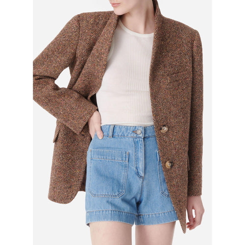 Vanessa Bruno - Short Telias - Indigo Clair