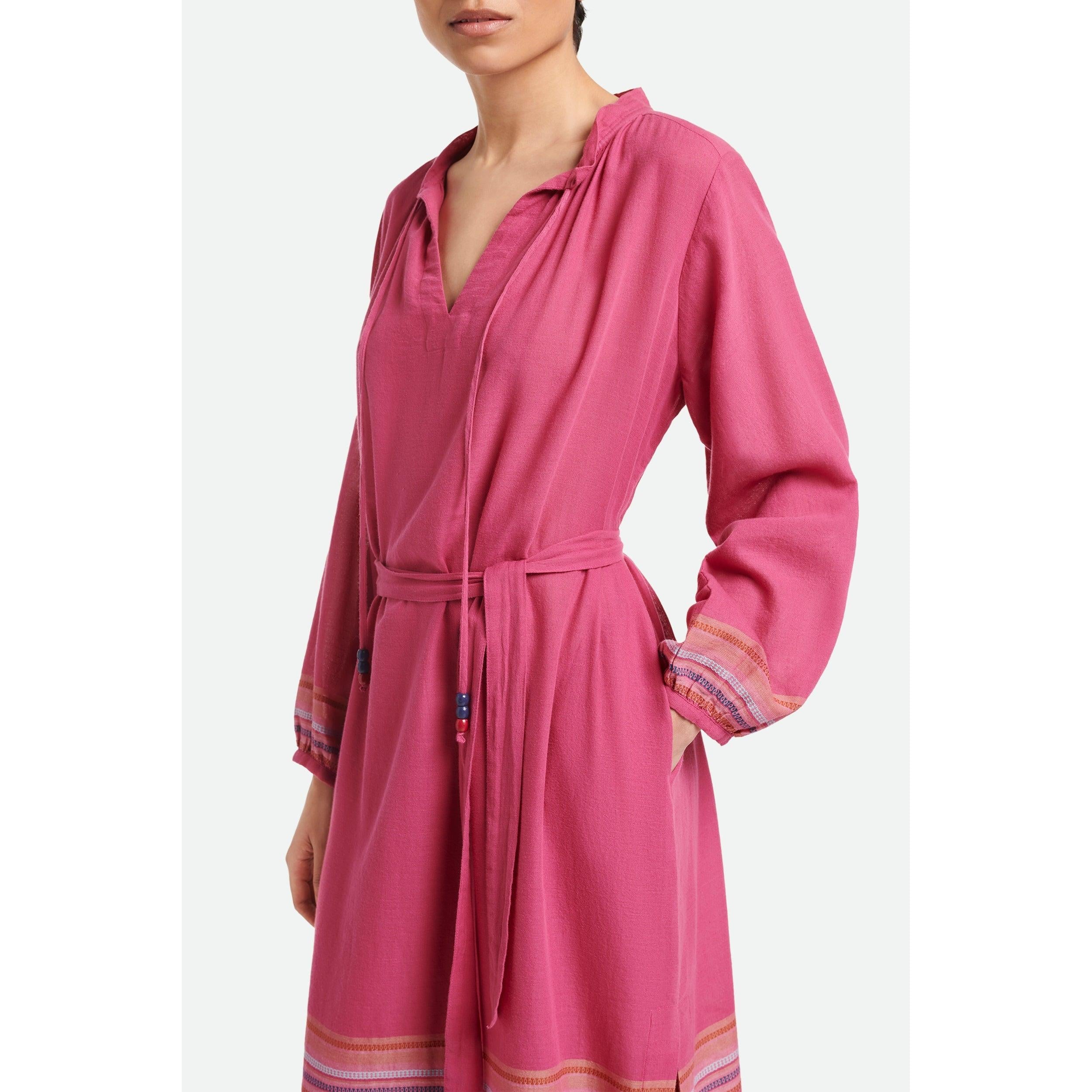Robe Thessalia - Multico/Rose