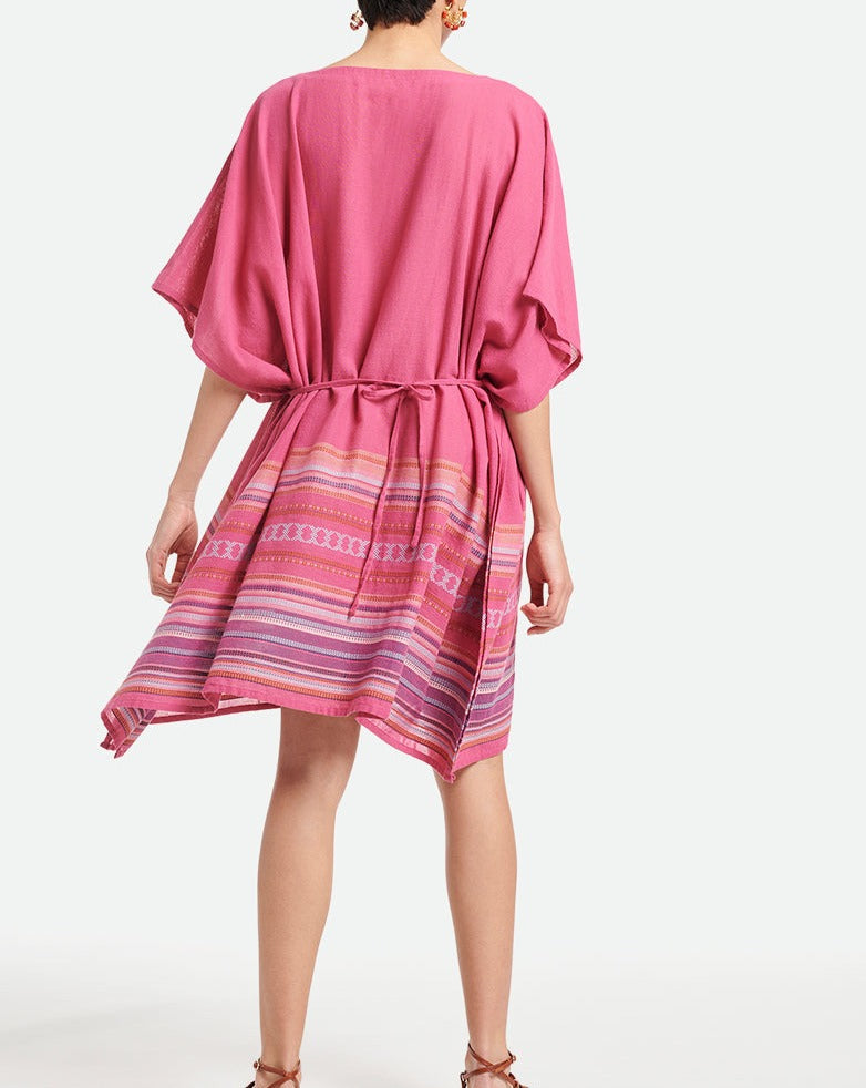 Robe Laiza - Multico/Rose