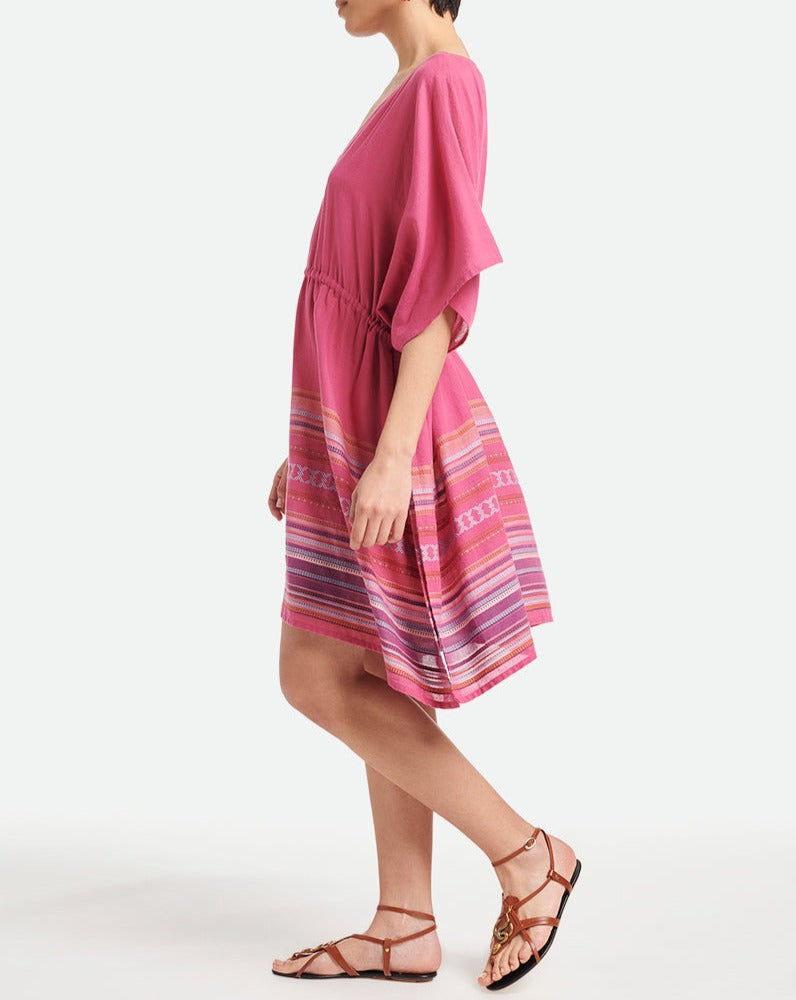 Robe Laiza - Multico/Rose