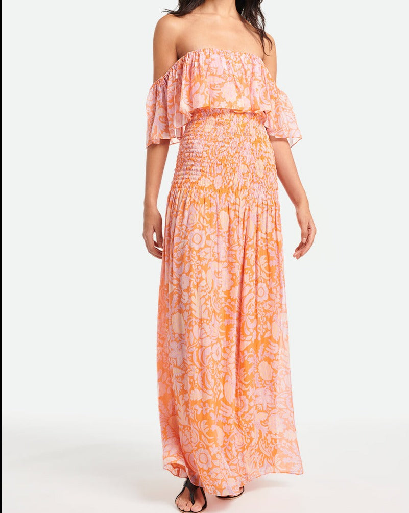 Amore Dress - Fluorescent Orange