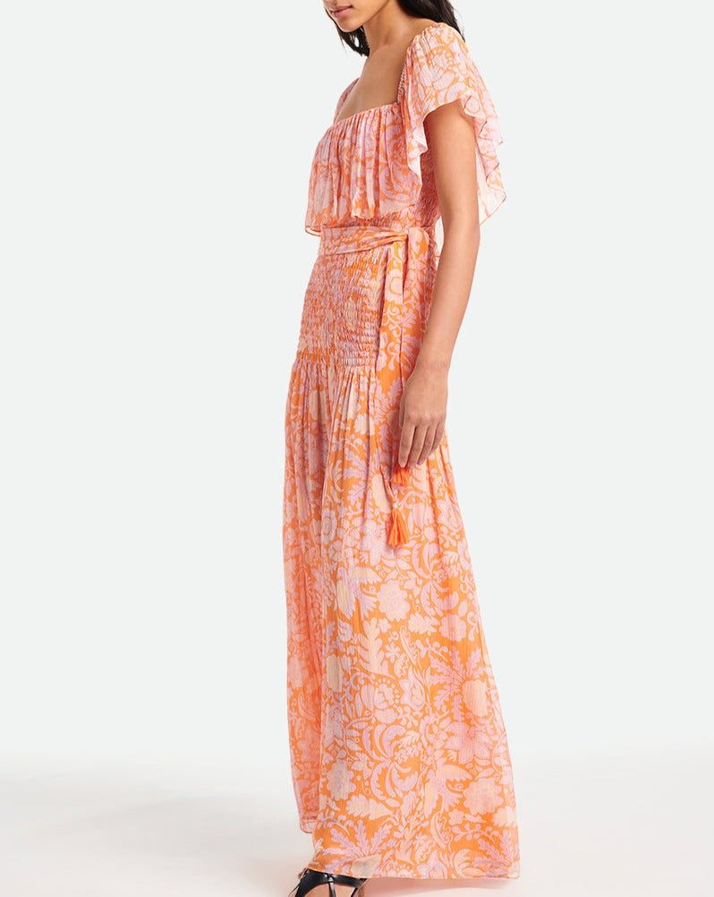 Amore Dress - Fluorescent Orange