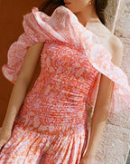 Amore Dress - Fluorescent Orange