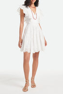 Vanessa Bruno - Robe Acantha - Off White