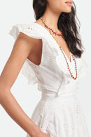 Vanessa Bruno - Robe Acantha - Off White