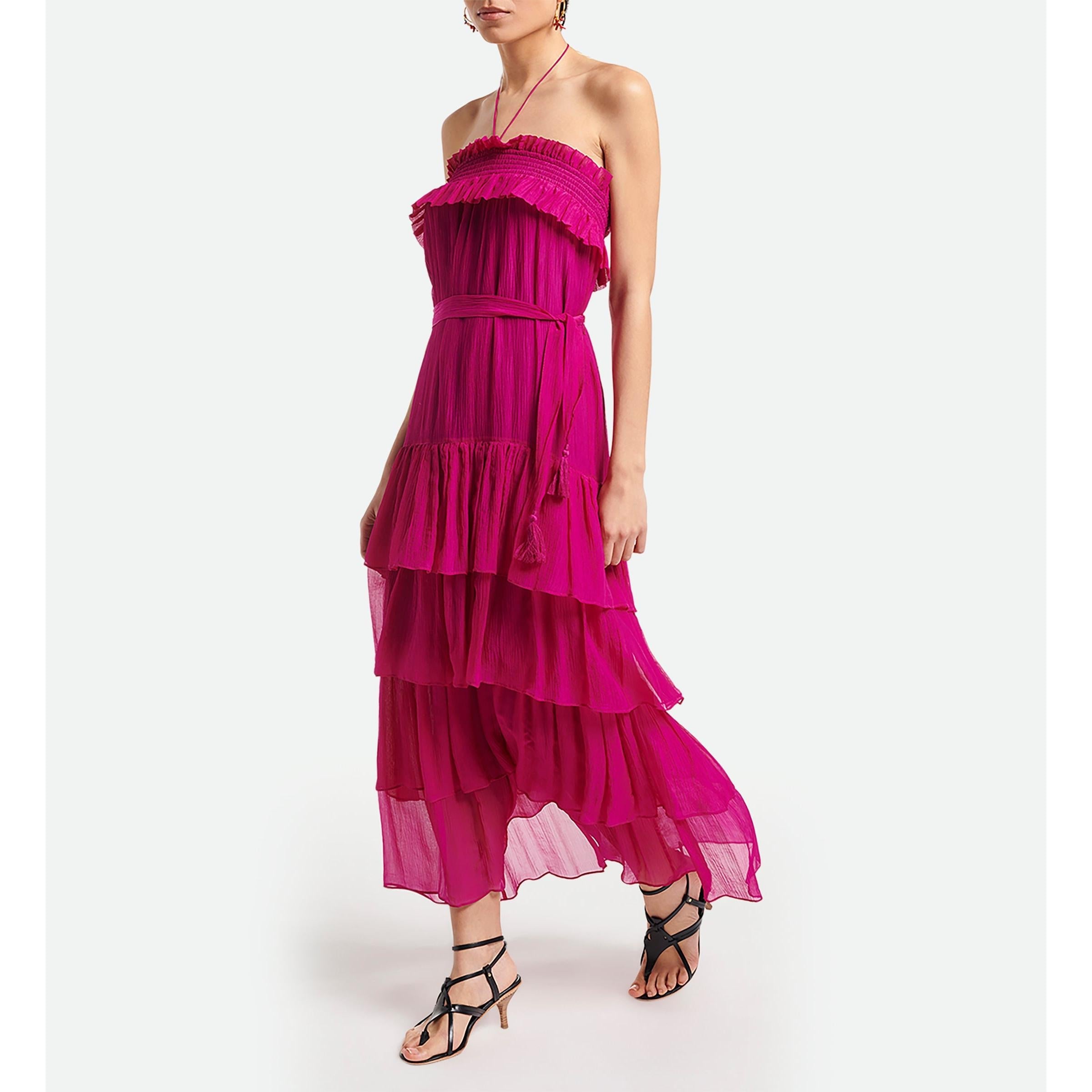 Aliona Dress - Purple